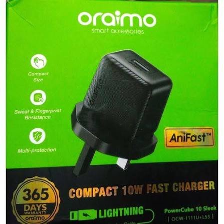 CHARGER IPHONE ORAIMO