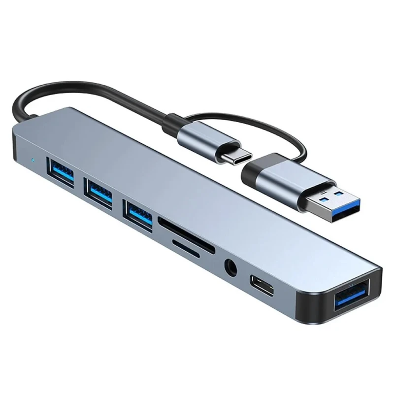 5 IN 1 TO USB/TYPE C HUB